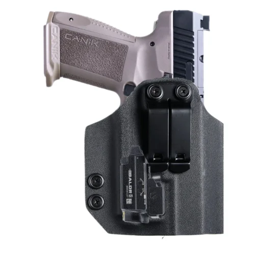 Canik Mete SFT SFX Pro with Olight Baldr S/Mini IWB Kydex Holster