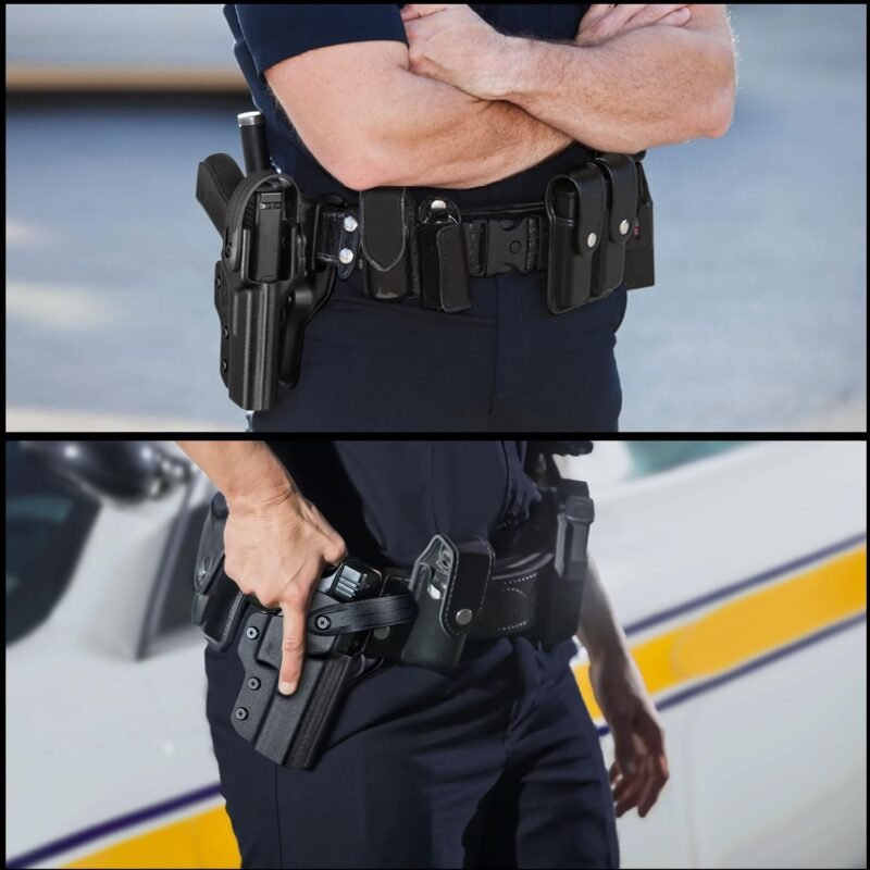Glock 17/19 Gen 3-5, Glock 19x/44/45, Glock 22/23/31/32 Gen 3-4 Level 2 Duty Kydex Holster - Image 5
