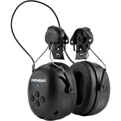 Bluetooth Electronic Earmuffs Hearing Protection Headphones Noise Cancelling Ear Defenders for Work Hard Hat