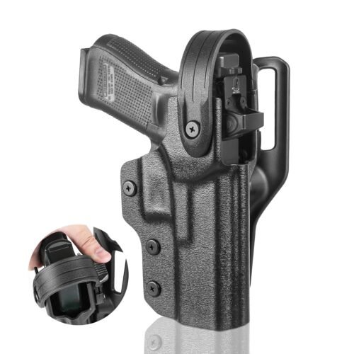 Glock 17/19 Gen 3-5, Glock 19x/44/45, Glock 22/23/31/32 Gen 3-4 Level 2 Duty Kydex Holster