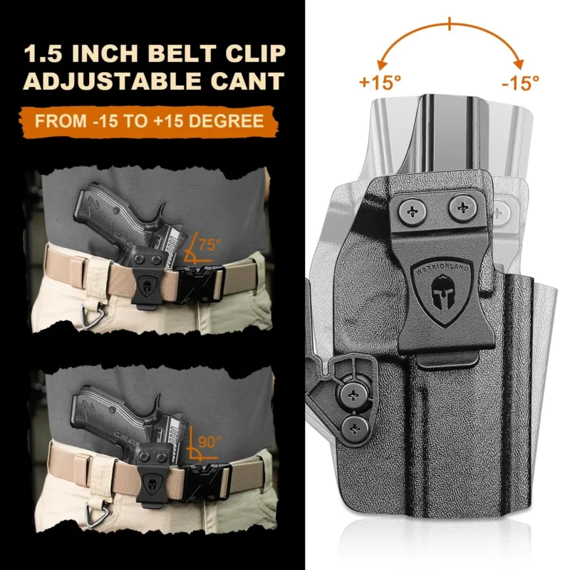 CZ Shadow 2 IWB Kydex Holster - Image 6