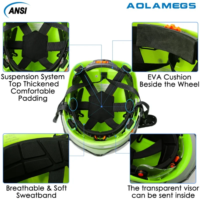 CE Construction Safety Hard Hat Helmet - Image 7