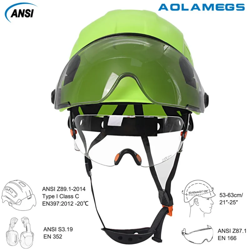 CE Construction Safety Hard Hat Helmet - Image 3