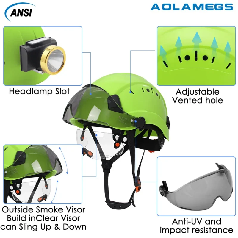 CE Construction Safety Hard Hat Helmet - Image 4