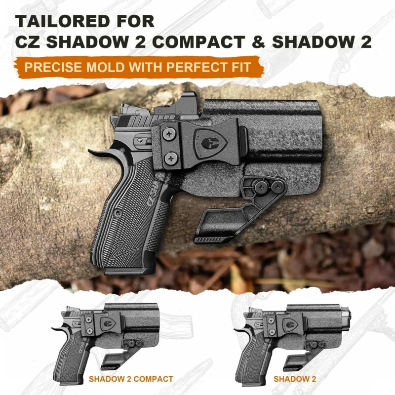 CZ Shadow 2 IWB Kydex Holster - Image 4
