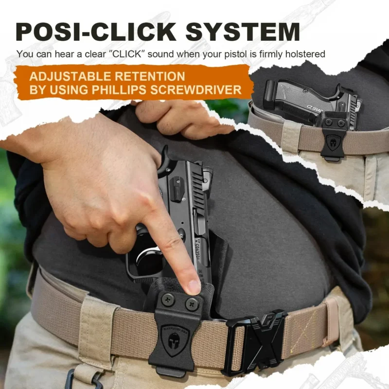 CZ Shadow 2 IWB Kydex Holster - Image 7