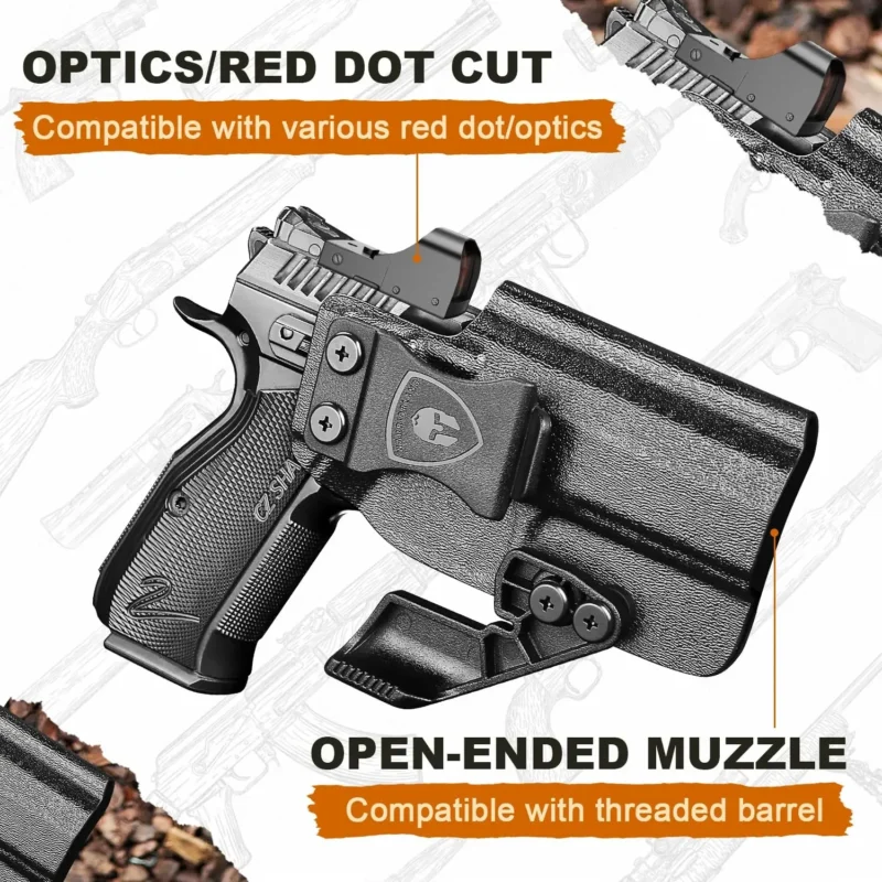 CZ Shadow 2 IWB Kydex Holster - Image 2