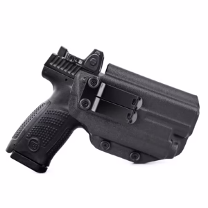 Light-bearing holster setup for CZ P10C