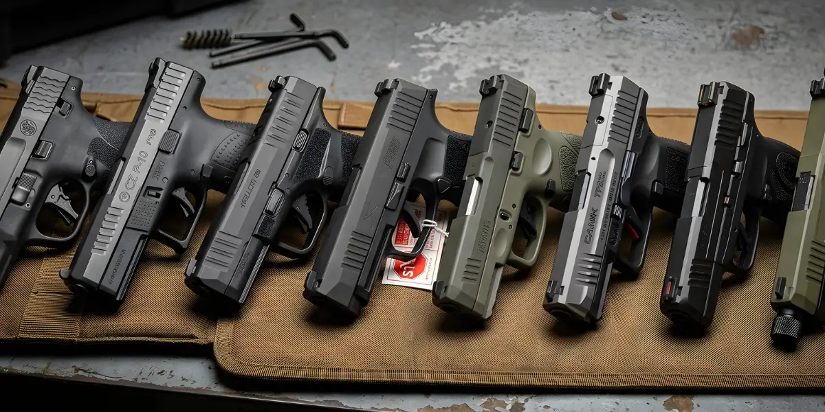 best concealed carry pistols under $500 2026 comparison compact 9mm EDC